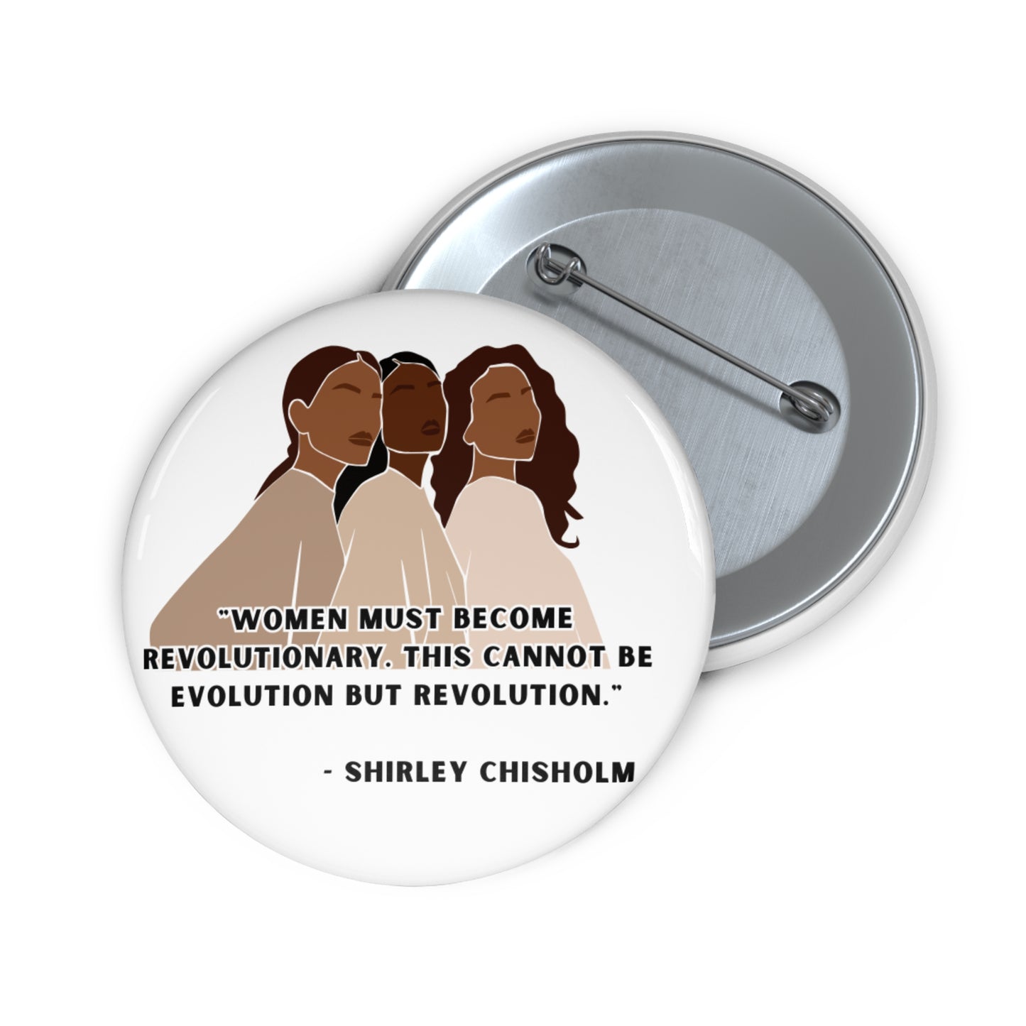 'MetroMuse' Button Pins - Wear Your Power. Speak Your Mind.🔥 - CUTE, AS A BUTTON CUSTOM DESIGNS & MORE