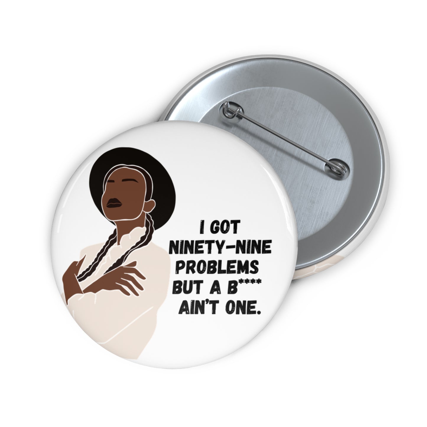 'MetroMuse' Button Pins - Wear Your Power. Speak Your Mind.🔥 - CUTE, AS A BUTTON CUSTOM DESIGNS & MORE