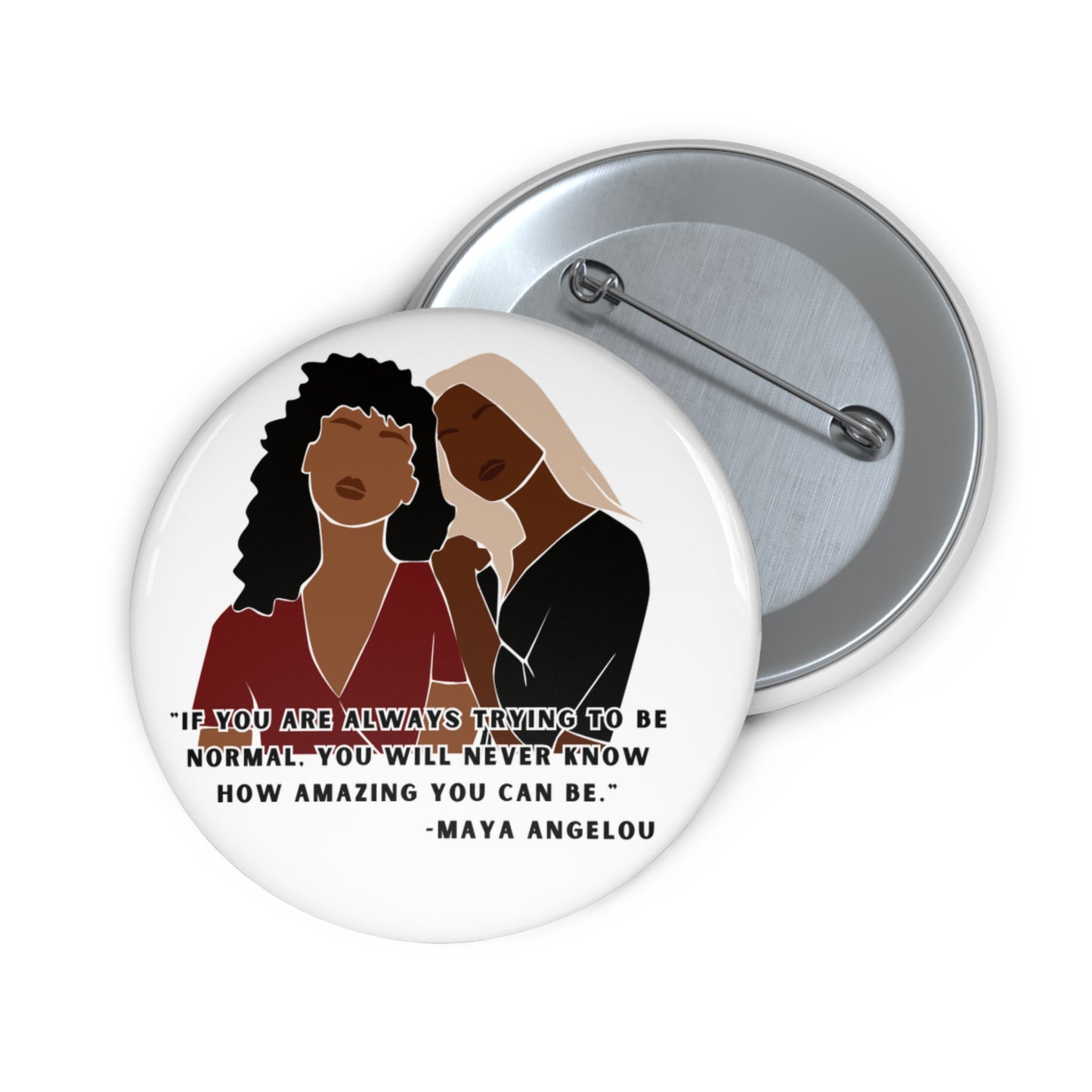 'MetroMuse' Button Pins - Wear Your Power. Speak Your Mind.🔥 - CUTE, AS A BUTTON CUSTOM DESIGNS & MORE