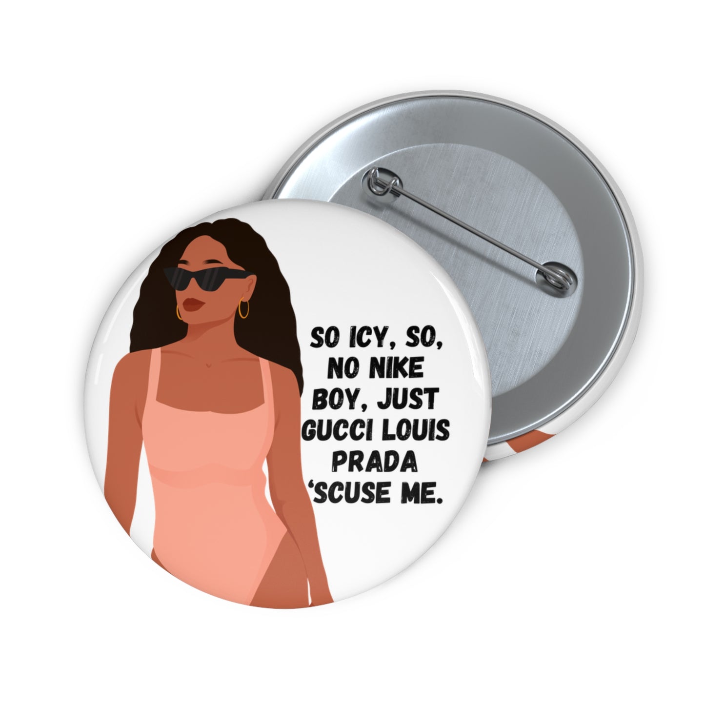 'MetroMuse' Button Pins - Wear Your Power. Speak Your Mind.🔥 - CUTE, AS A BUTTON CUSTOM DESIGNS & MORE