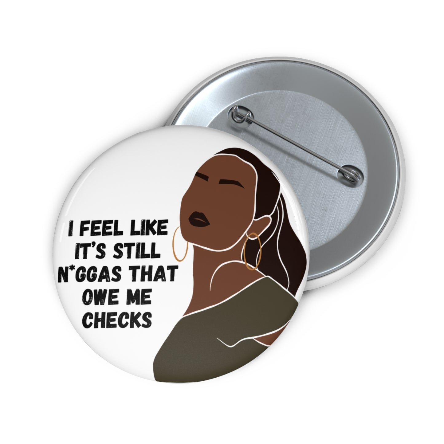 'MetroMuse' Button Pins - Wear Your Power. Speak Your Mind.🔥 - CUTE, AS A BUTTON CUSTOM DESIGNS & MORE