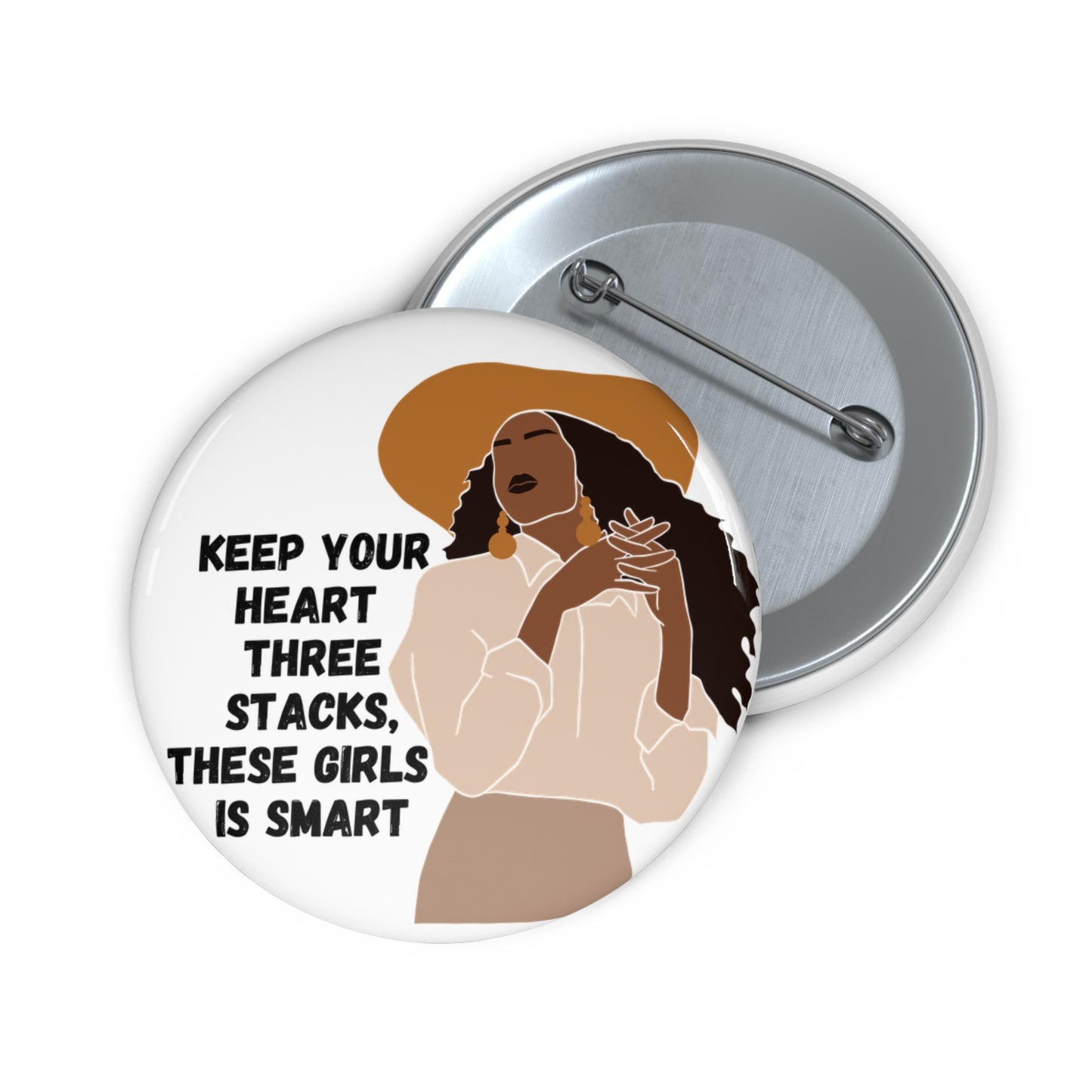 'MetroMuse' Button Pins - Wear Your Power. Speak Your Mind.🔥 - CUTE, AS A BUTTON CUSTOM DESIGNS & MORE