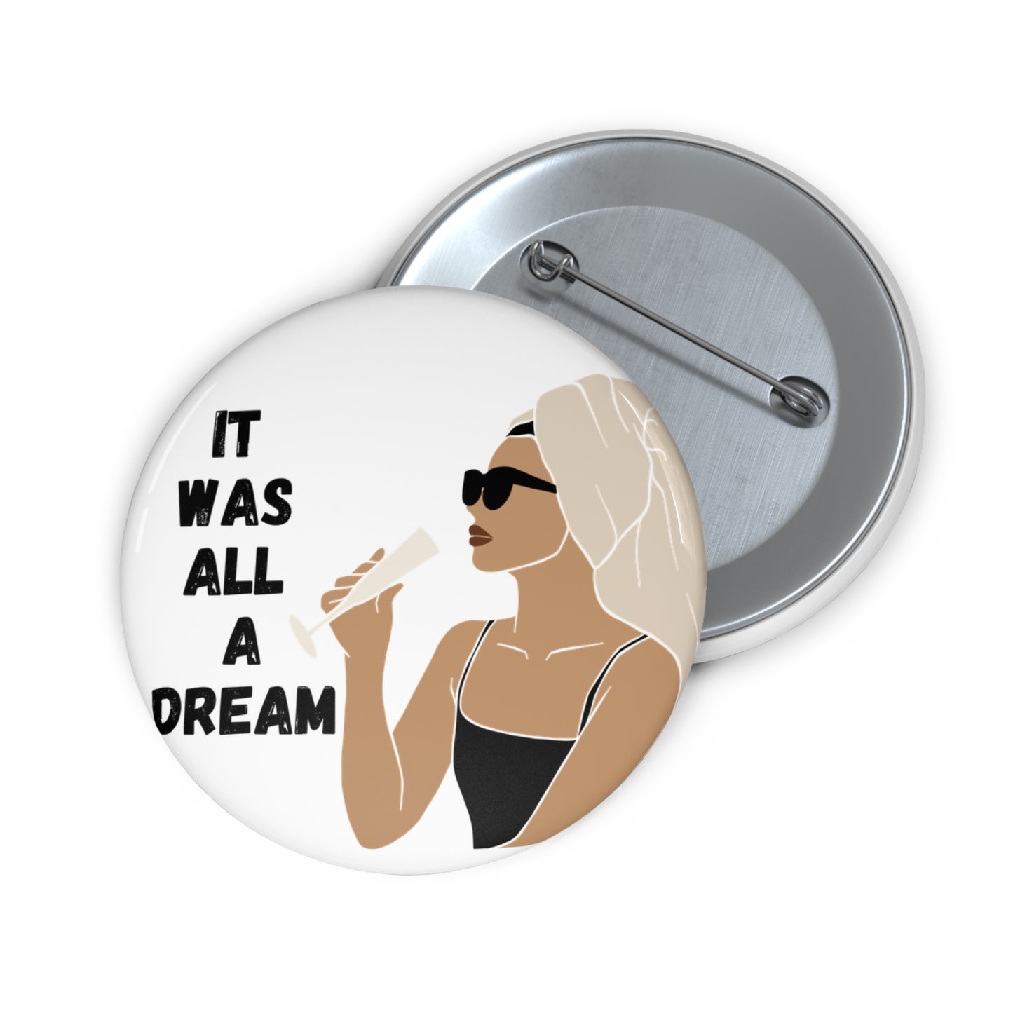 'MetroMuse' Button Pins - Wear Your Power. Speak Your Mind.🔥 - CUTE, AS A BUTTON CUSTOM DESIGNS & MORE