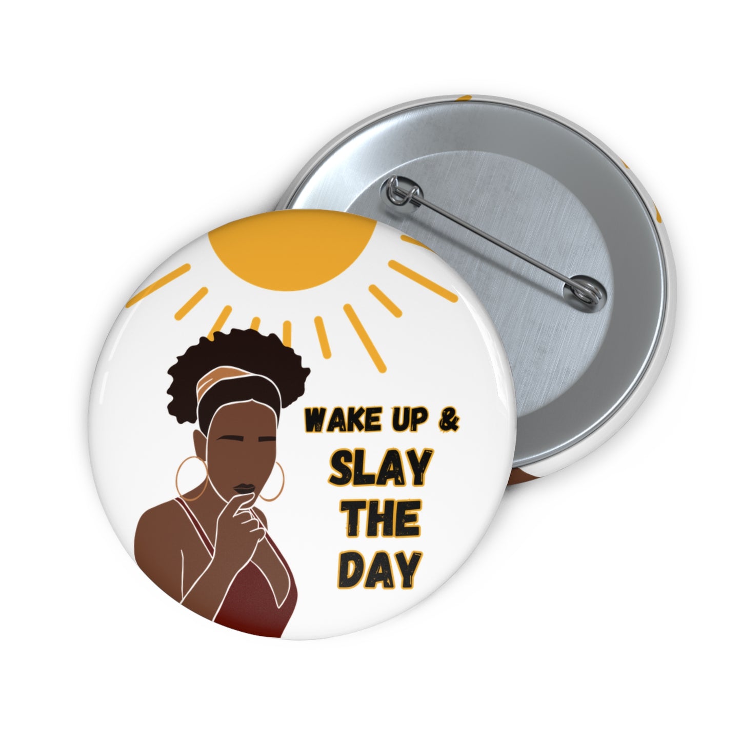 'MetroMuse' Button Pins - Wear Your Power. Speak Your Mind.🔥 - CUTE, AS A BUTTON CUSTOM DESIGNS & MORE