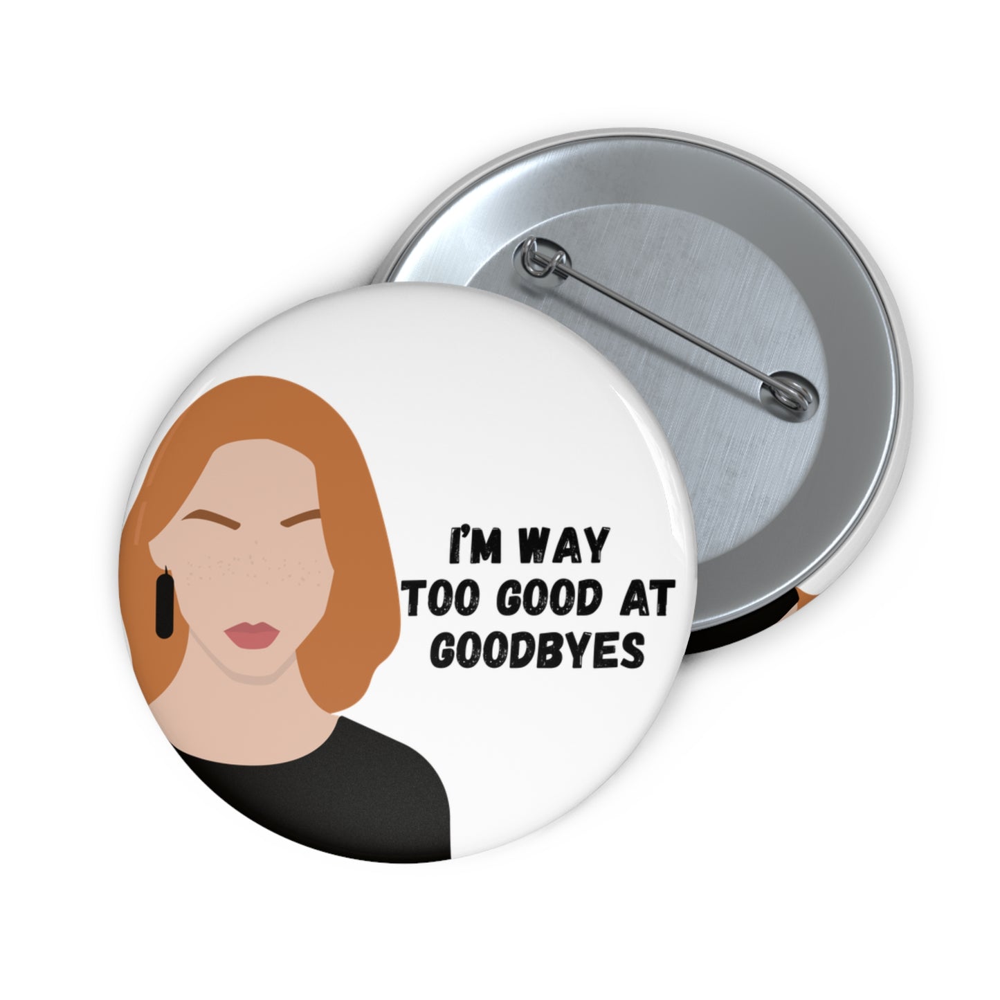 'MetroMuse' Button Pins - Wear Your Power. Speak Your Mind.🔥 - CUTE, AS A BUTTON CUSTOM DESIGNS & MORE