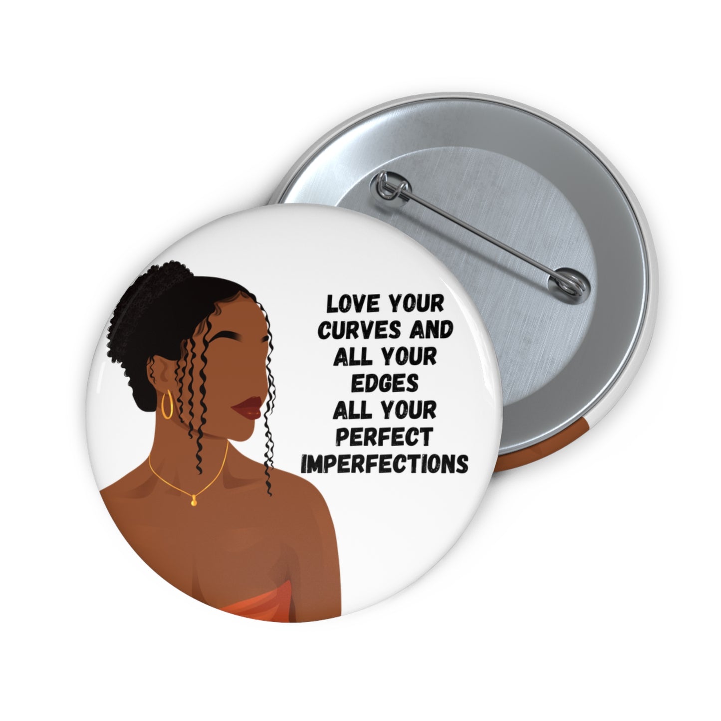'MetroMuse' Button Pins - Wear Your Power. Speak Your Mind.🔥 - CUTE, AS A BUTTON CUSTOM DESIGNS & MORE