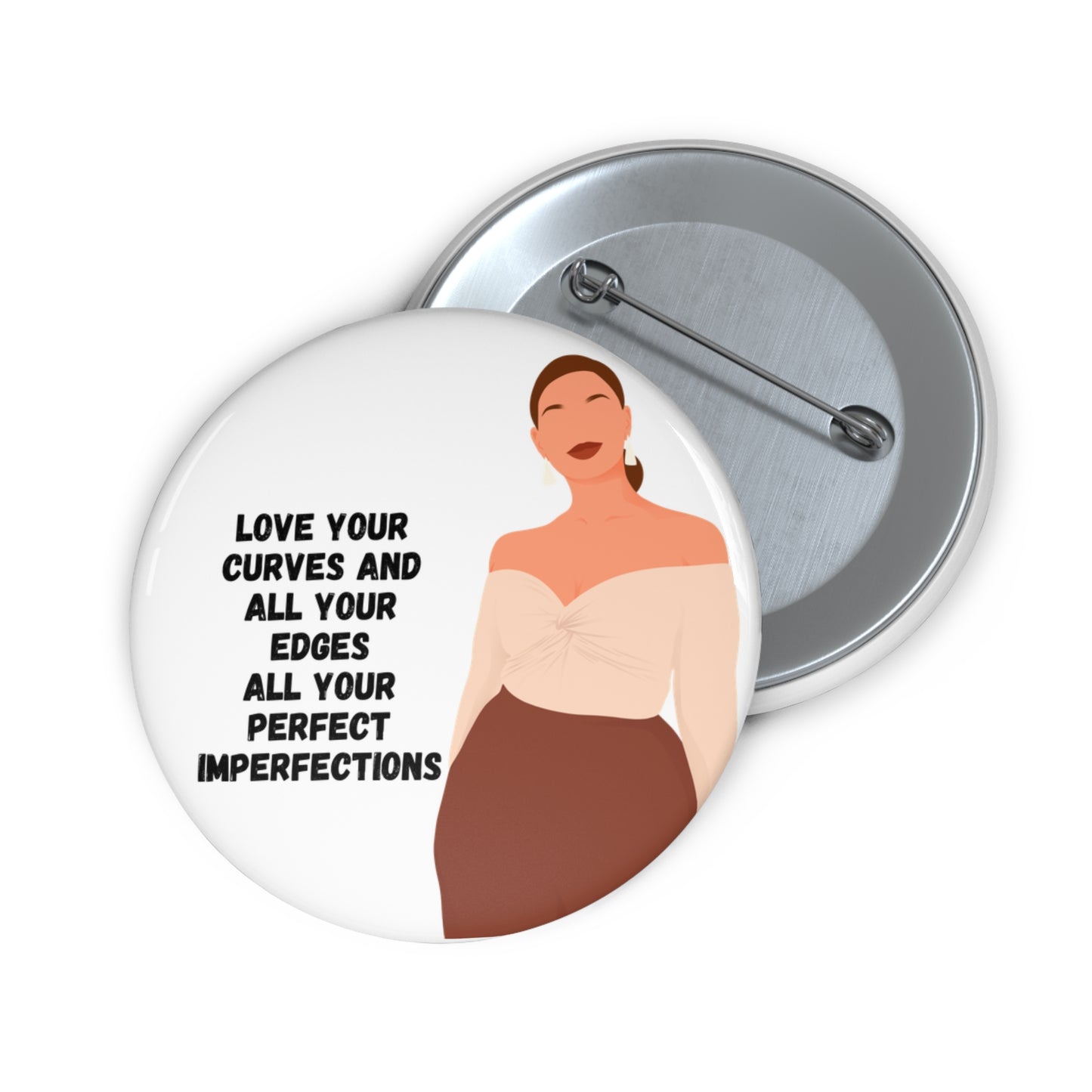 'MetroMuse' Button Pins - Wear Your Power. Speak Your Mind.🔥 - CUTE, AS A BUTTON CUSTOM DESIGNS & MORE