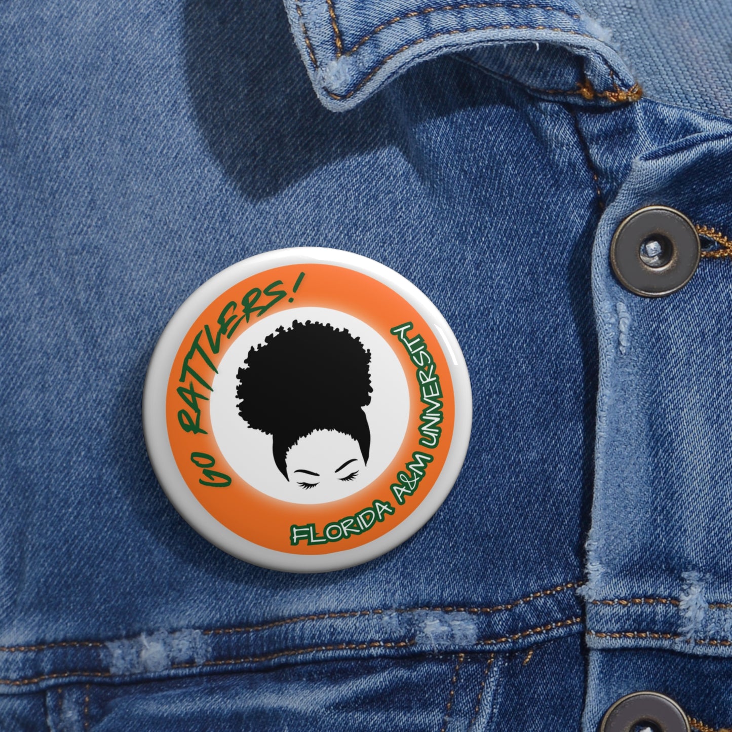 Collegiate Cutie Buttons- Chic Style for Campus or Game Day!πβ¨ - CUTE, AS A BUTTON CUSTOM DESIGNS & MORE