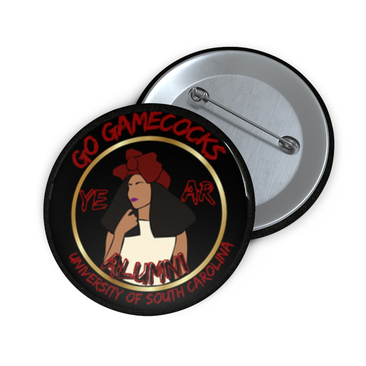 Collegiate Cutie Buttons- Chic Style for Campus or Game Day!πβ¨ - CUTE, AS A BUTTON CUSTOM DESIGNS & MORE