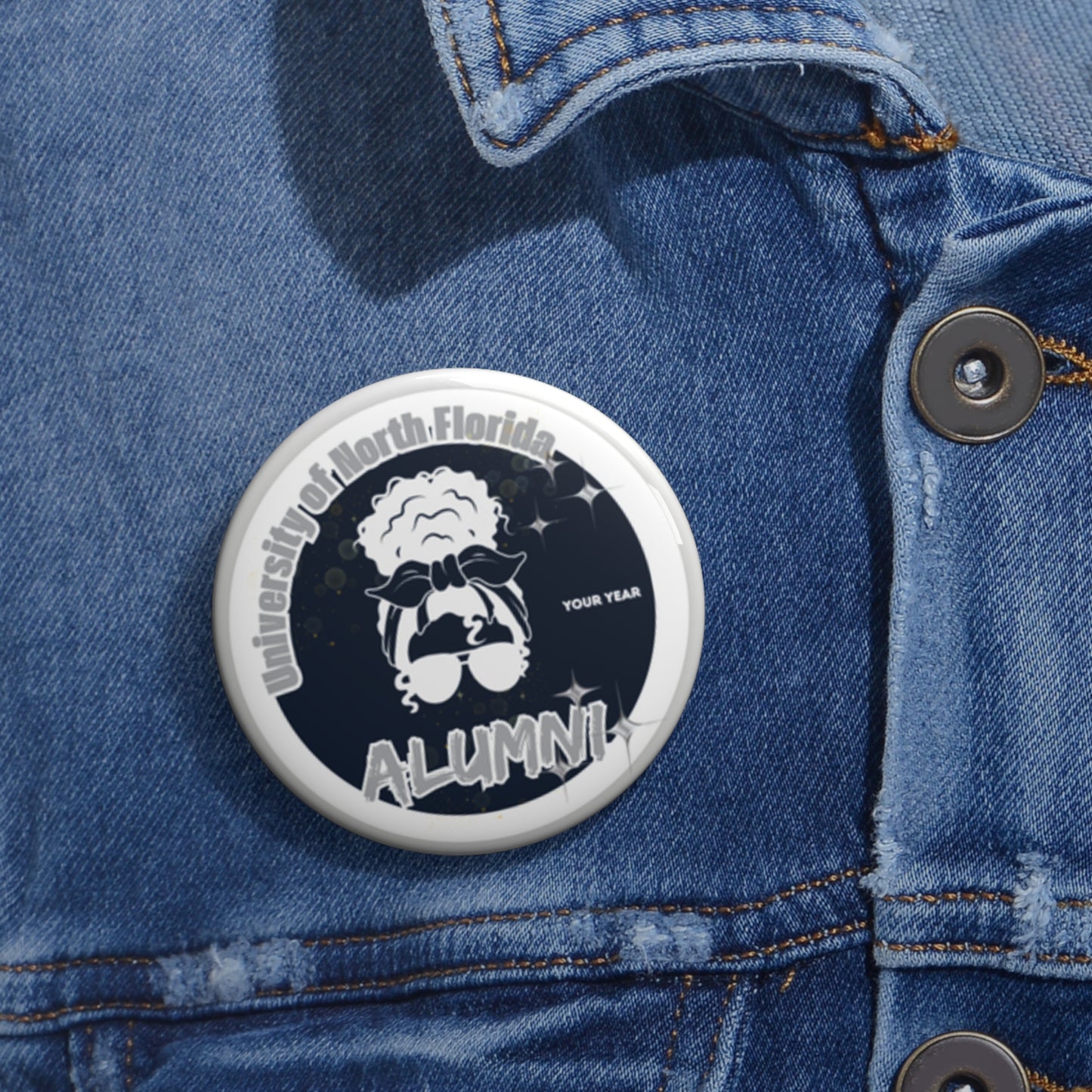 Collegiate Cutie Buttons- Chic Style for Campus or Game Day!πβ¨ - CUTE, AS A BUTTON CUSTOM DESIGNS & MORE