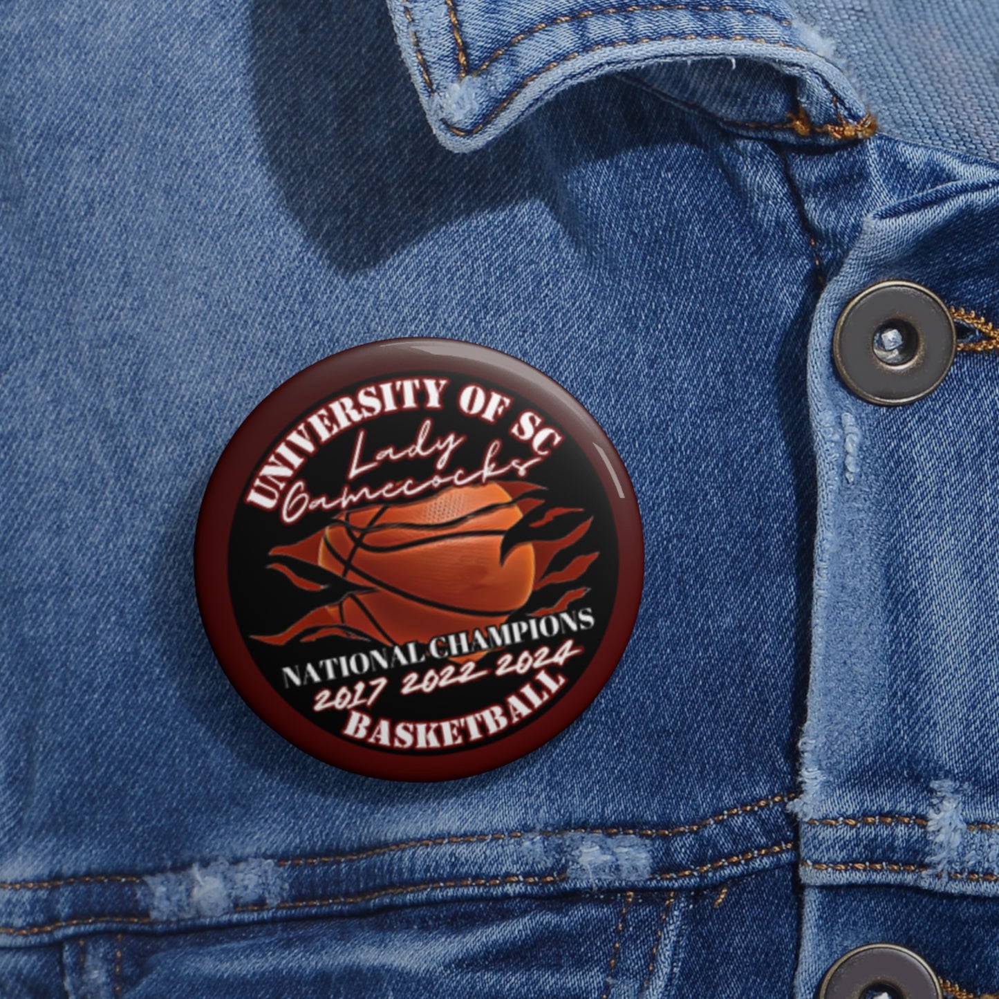 Collegiate Cutie Buttons- Chic Style for Campus or Game Day!πβ¨ - CUTE, AS A BUTTON CUSTOM DESIGNS & MORE