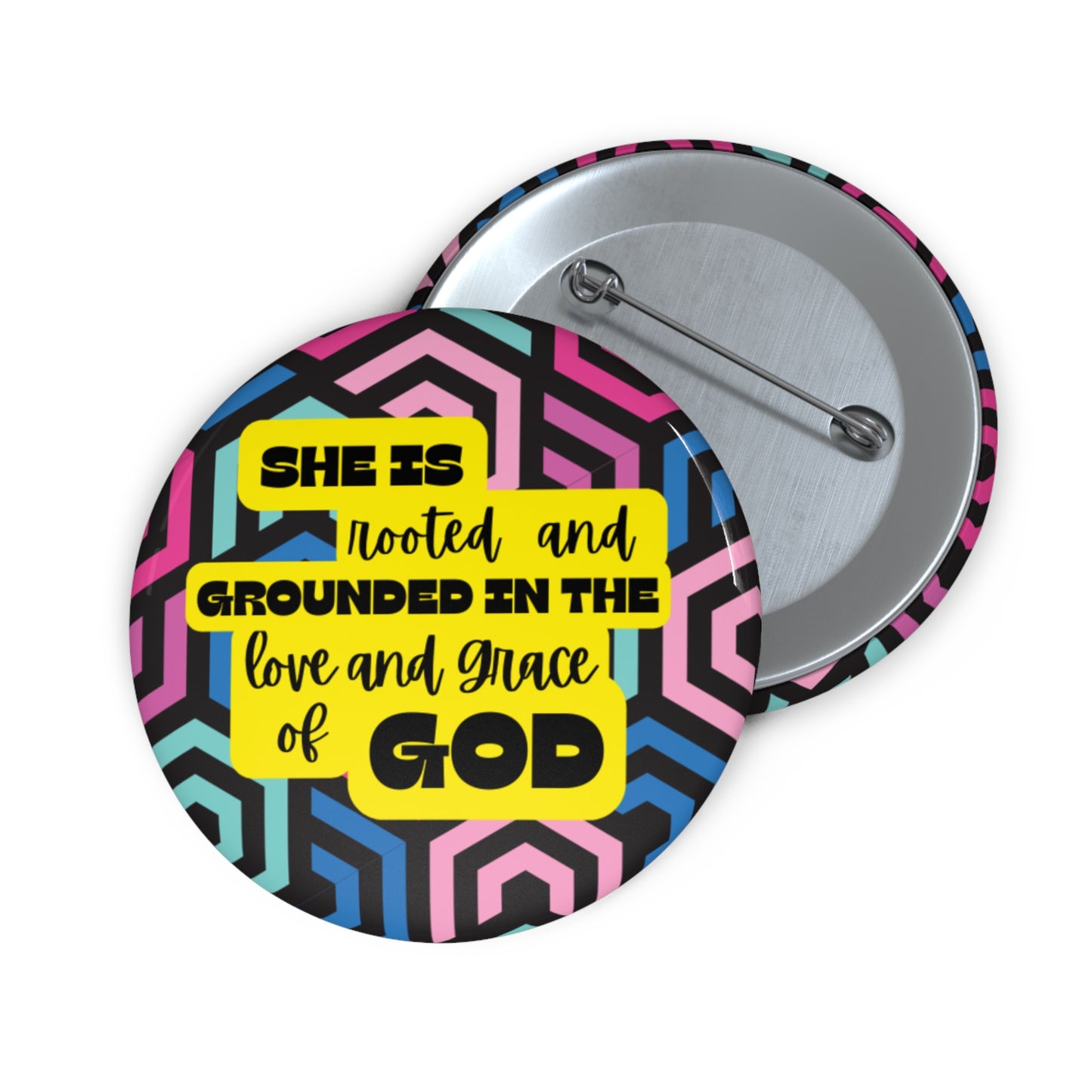 'Her Faith' Buttons - Conversation Starter Accessories! πππ½ - CUTE, AS A BUTTON CUSTOM DESIGNS & MORE