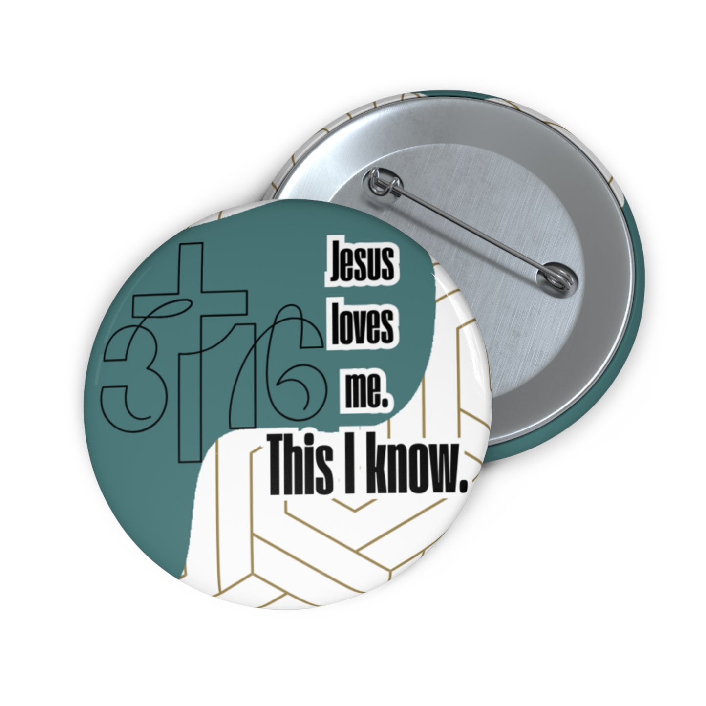 'Her Faith' Buttons - Conversation Starter Accessories! πππ½ - CUTE, AS A BUTTON CUSTOM DESIGNS & MORE