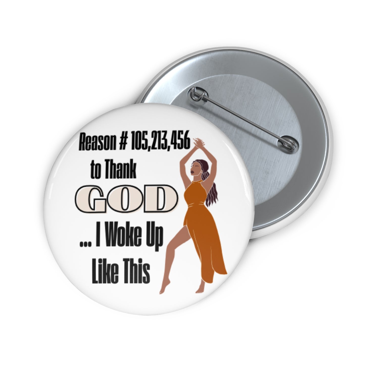 'Her Faith' Buttons - Conversation Starter Accessories! πππ½ - CUTE, AS A BUTTON CUSTOM DESIGNS & MORE