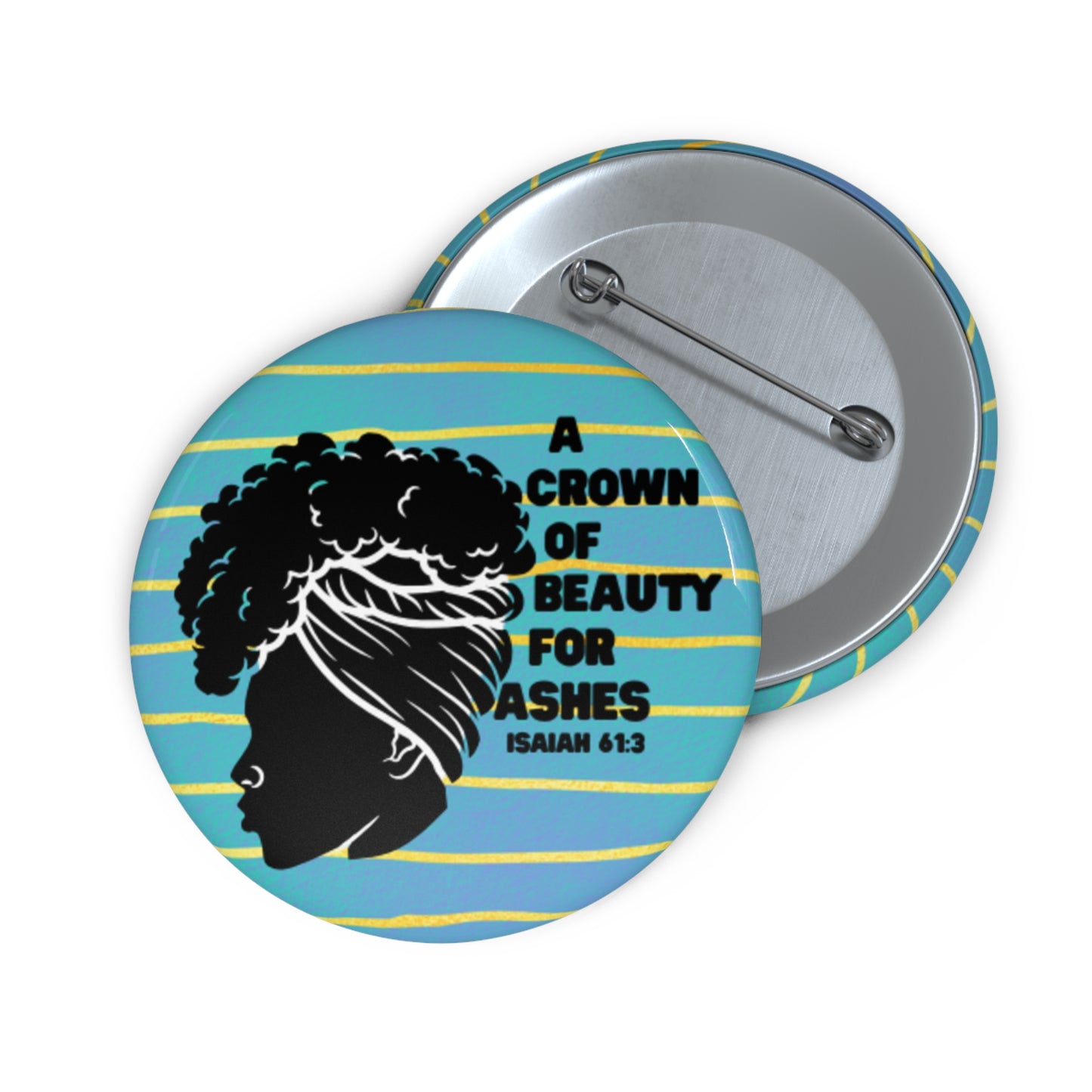 'Her Faith' Buttons - Conversation Starter Accessories! πππ½ - CUTE, AS A BUTTON CUSTOM DESIGNS & MORE