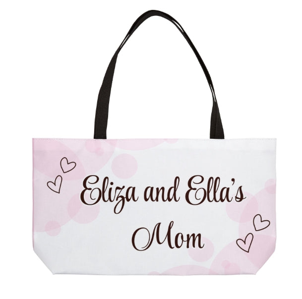 Personalized Girl/Boy Mom Weekender - Free Shipping!π₯ - CUTE, AS A BUTTON CUSTOM DESIGNS & MORE