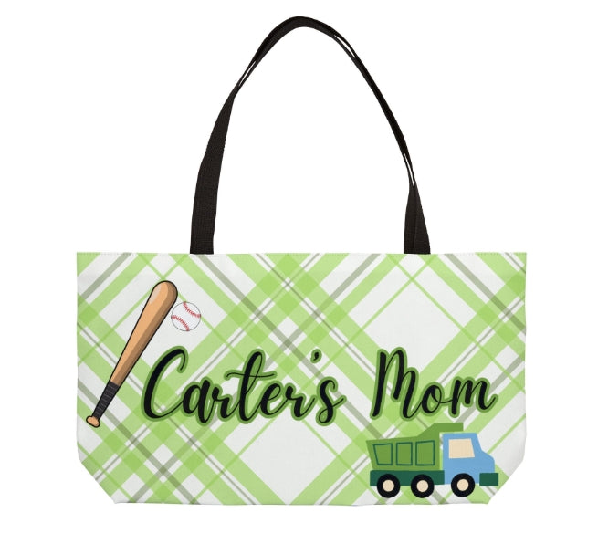 Personalized Girl/Boy Mom Weekender - Free Shipping!π₯ - CUTE, AS A BUTTON CUSTOM DESIGNS & MORE