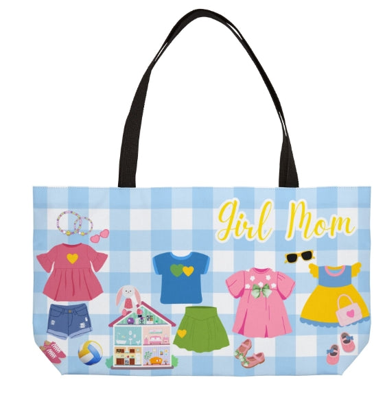Personalized Girl/Boy Mom Weekender - Free Shipping!π₯ - CUTE, AS A BUTTON CUSTOM DESIGNS & MORE
