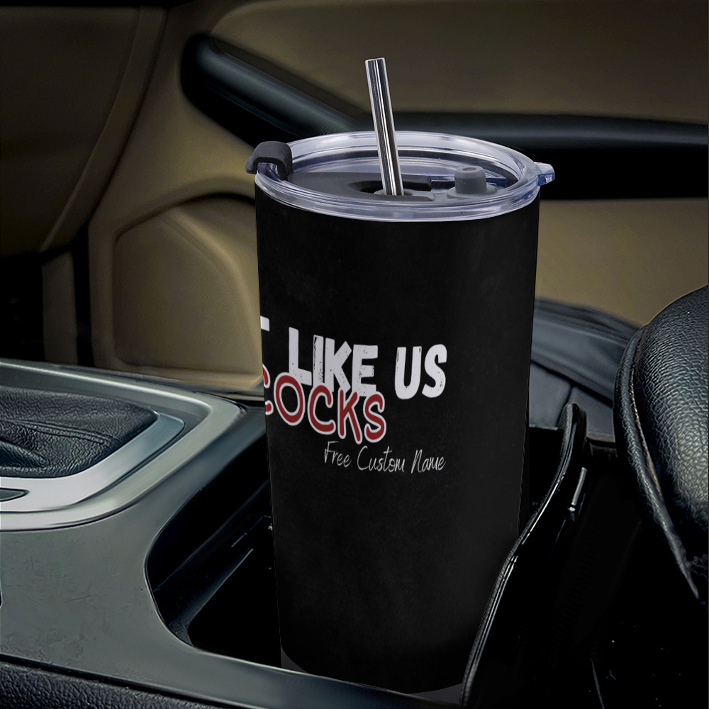 'Not Like Us' Collegiate Tumblers- Free Personalization & Shipping! 🔥🔥 - CUTE, AS A BUTTON CUSTOM DESIGNS & MORE