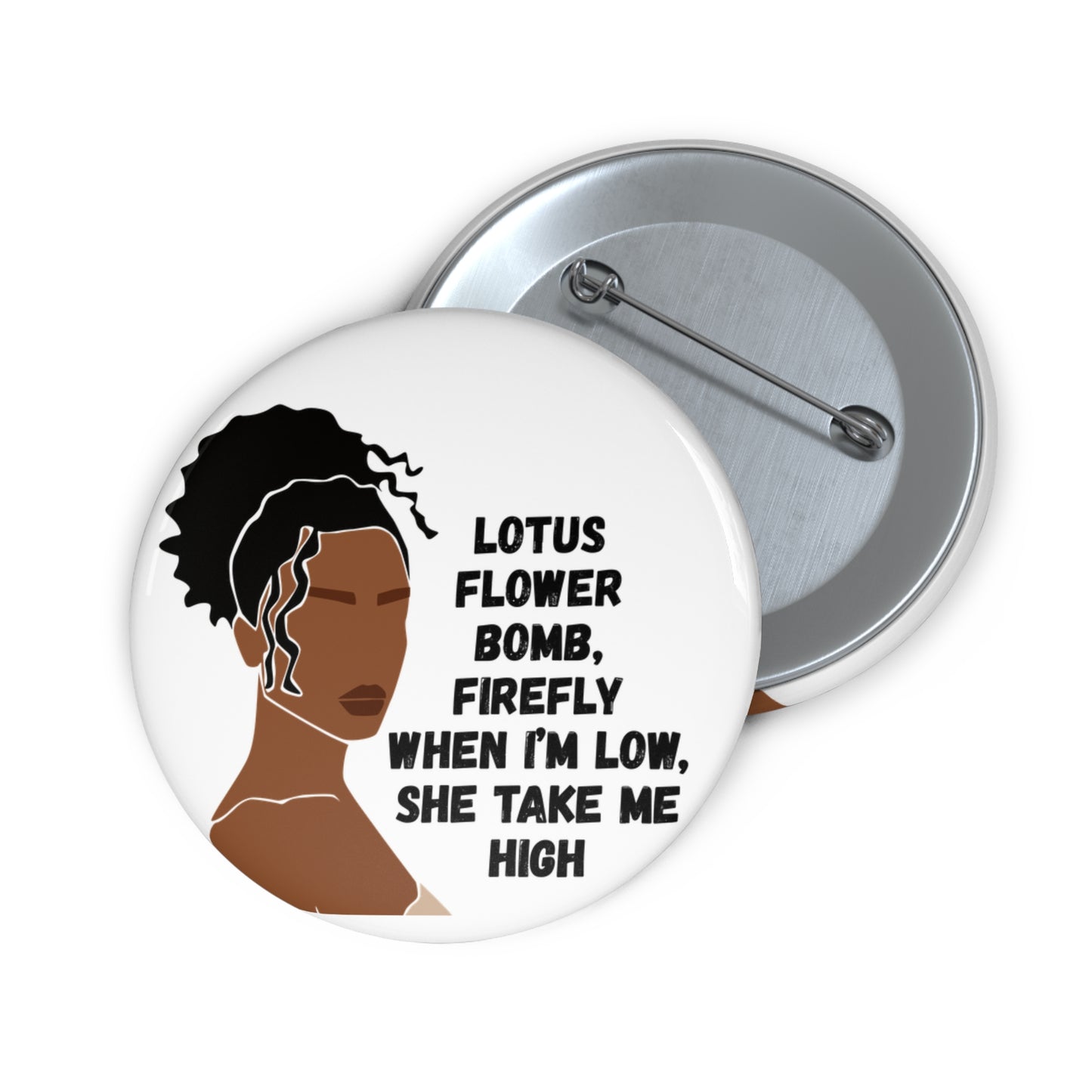 'MetroMuse' Button Pins - Wear Your Power. Speak Your Mind.🔥 - CUTE, AS A BUTTON CUSTOM DESIGNS & MORE