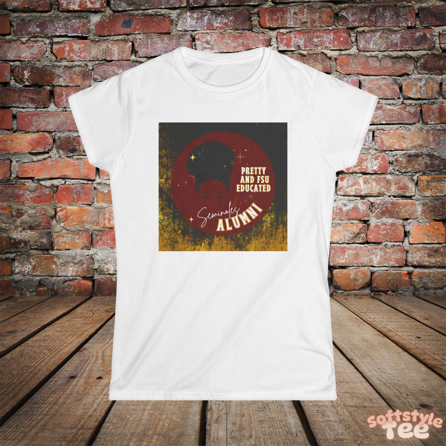 'Collegiate Cutie' Softstyle Tee- Cute and Classic Designs🔥🔥 - CUTE, AS A BUTTON CUSTOM DESIGNS & MORE