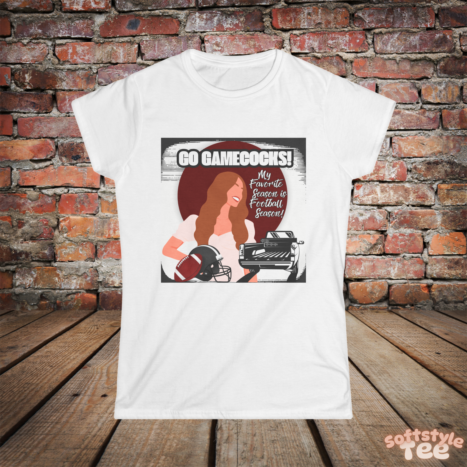 'Collegiate Cutie' Softstyle Tee- Cute and Classic Designs🔥🔥 - CUTE, AS A BUTTON CUSTOM DESIGNS & MORE