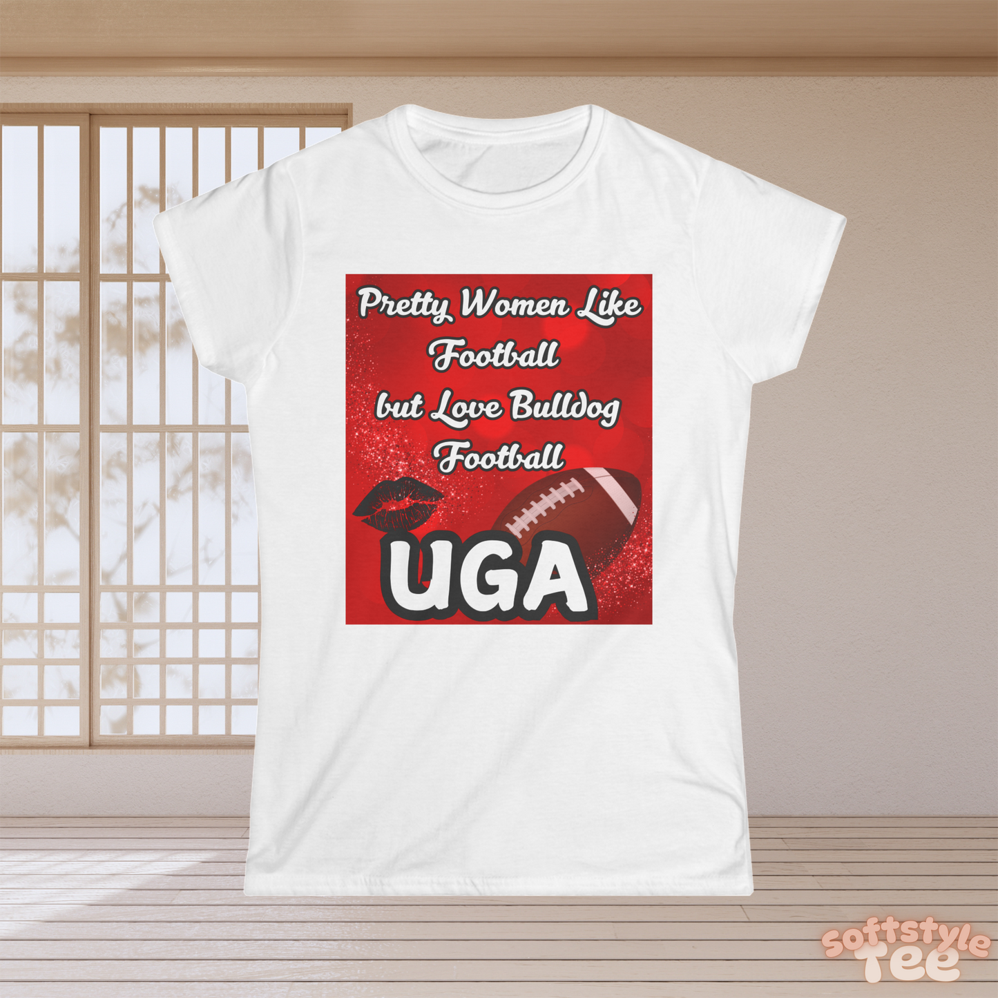 'Collegiate Cutie' Softstyle Tee- Cute and Classic Designs🔥🔥 - CUTE, AS A BUTTON CUSTOM DESIGNS & MORE