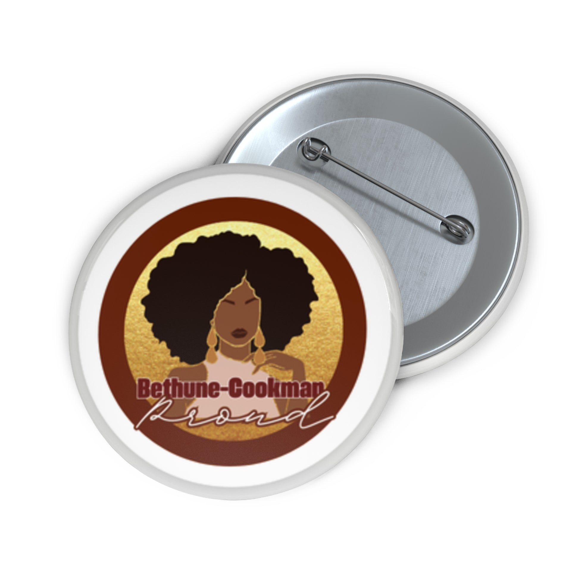 Collegiate Cutie Buttons- Chic Style for Campus or Game Day!🏈✨ - CUTE, AS A BUTTON CUSTOM DESIGNS & MORE