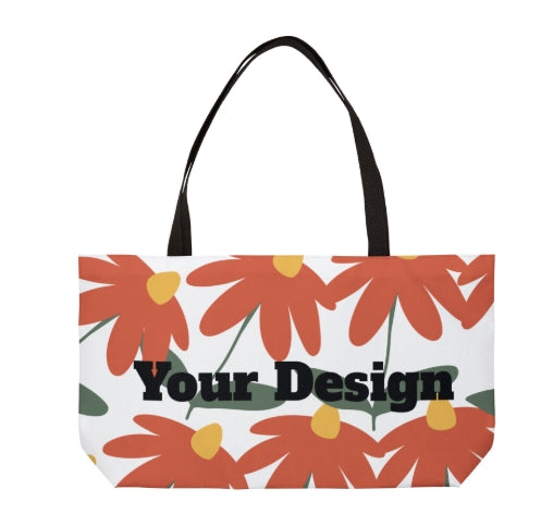 Create Your Own Weekender Tote Bag- Be the Envy of the Group👜🔥 - CUTE, AS A BUTTON CUSTOM DESIGNS & MORE
