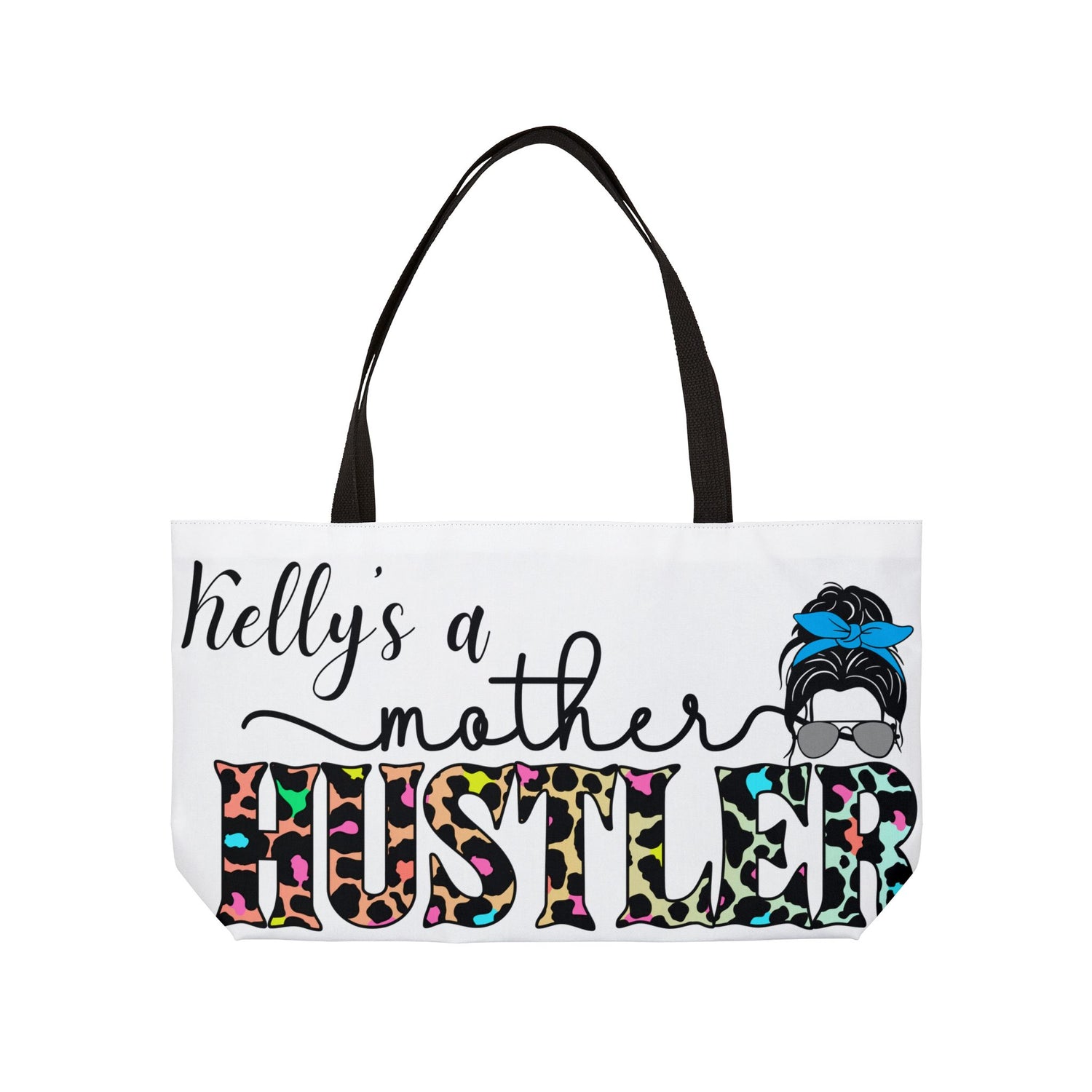 'Mother Hustler' Weekender- Free Personalization & Shipping! 💖💐 - CUTE, AS A BUTTON CUSTOM DESIGNS & MORE