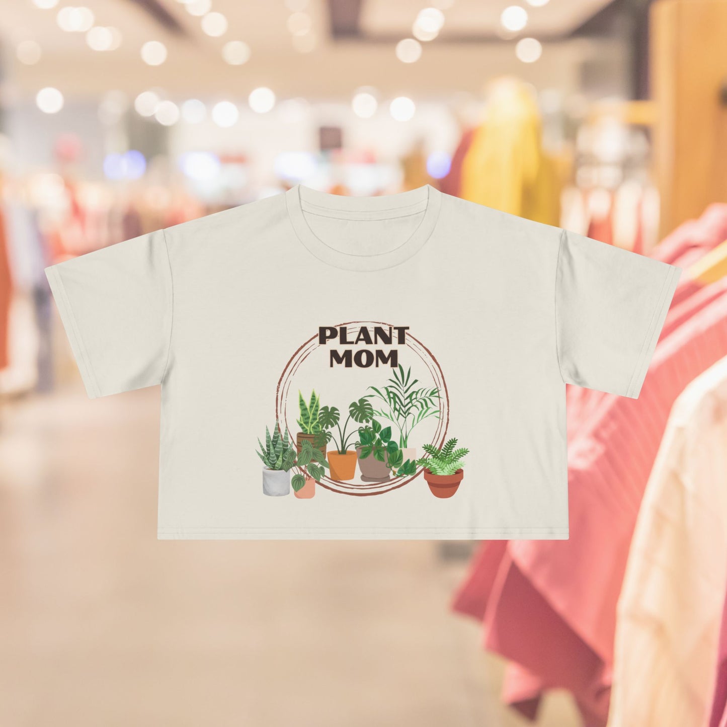 Mom Collection Women's Crop Tee - Shop now & enjoy FREE shipping for a limited time! 💕 - CUTE, AS A BUTTON CUSTOM DESIGNS & MORE