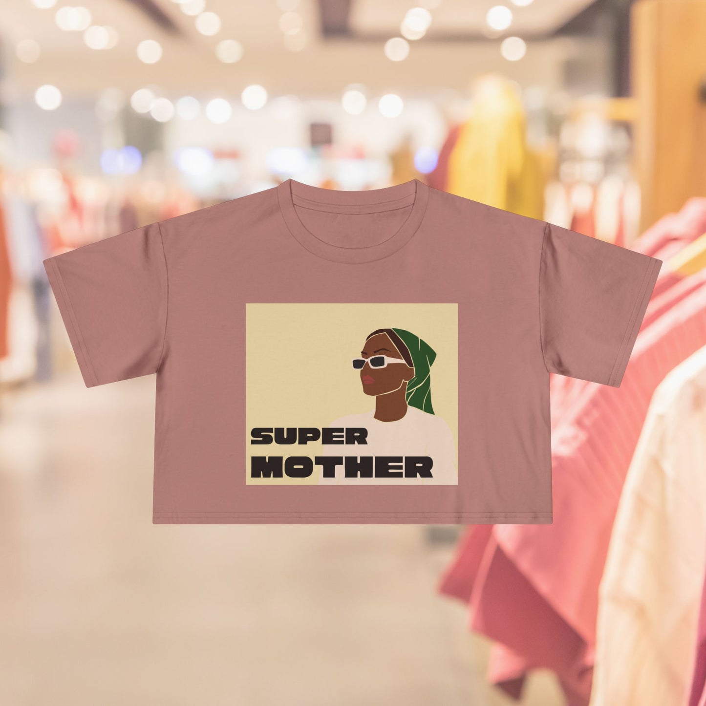 Mom Collection Women's Crop Tee - Shop now & enjoy FREE shipping for a limited time! 💕 - CUTE, AS A BUTTON CUSTOM DESIGNS & MORE